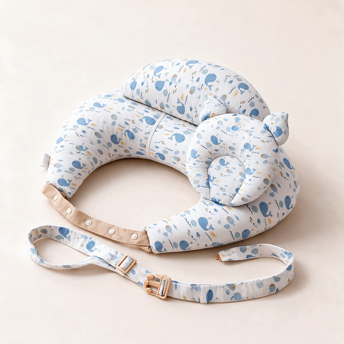 Hands-Free Ergonomic Nursing Pillow