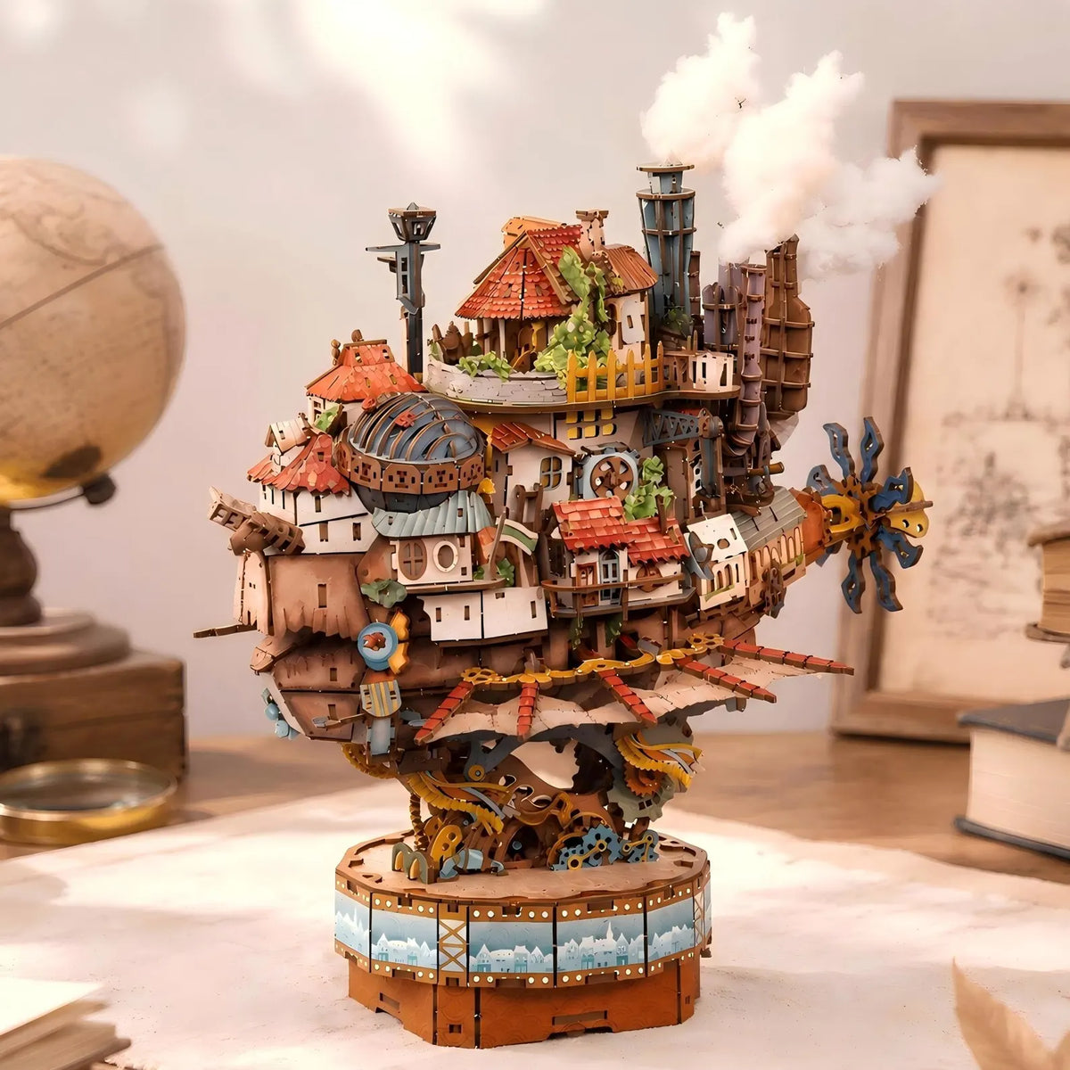 The Moving Wizard Castle Decor Figurine