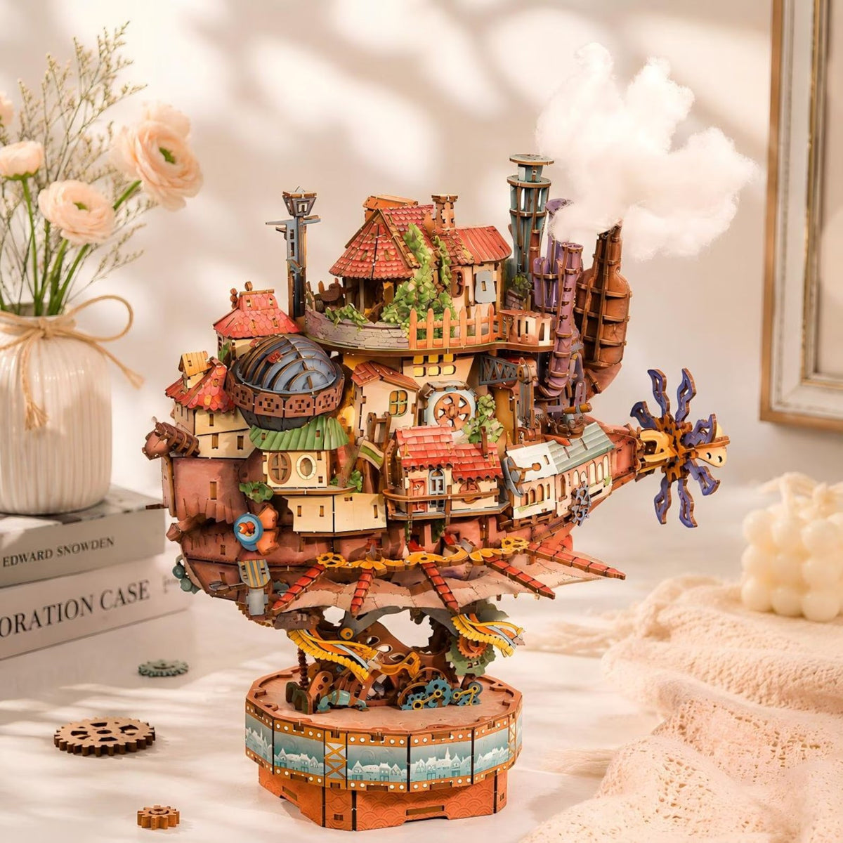 The Moving Wizard Castle Decor Figurine